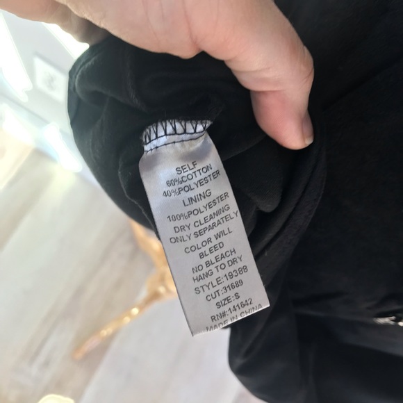 Ya Los Angeles suede black dress - Picture 7 of 7